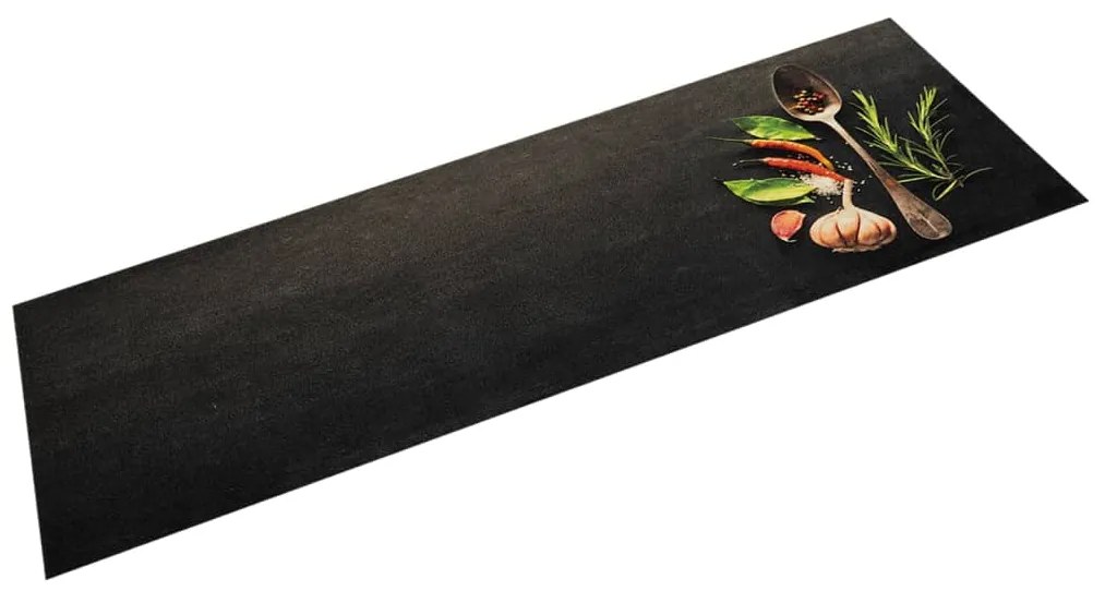 vidaXL Covor de bucătărie lavabil Spices, 45x150 cm, catifea