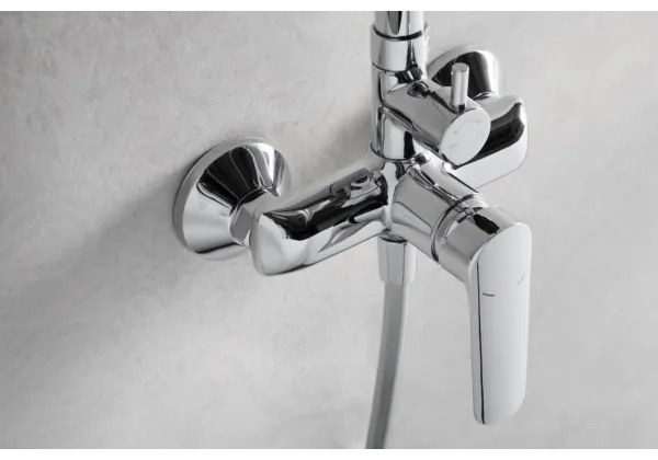 Set de duș cu baterie KFA Armatura 5026-910-00 TANZANIT alamă