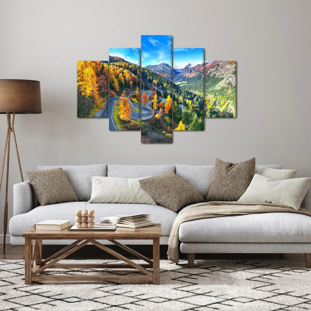 Tablou - Trecătoarea Malay Pass (150x105 cm)
