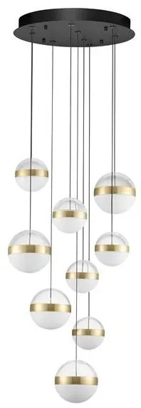 Lustra cu 9 Pendule LED stil modern ALAZ