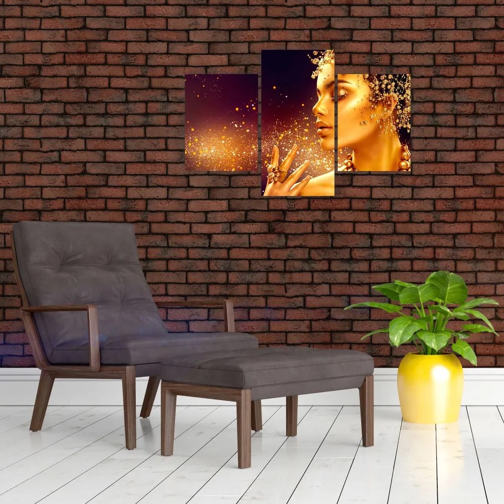 Tablou - Regina de aur (90x60 cm)