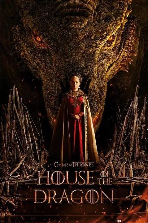 Poster House of the Dragon - Dragon Throne