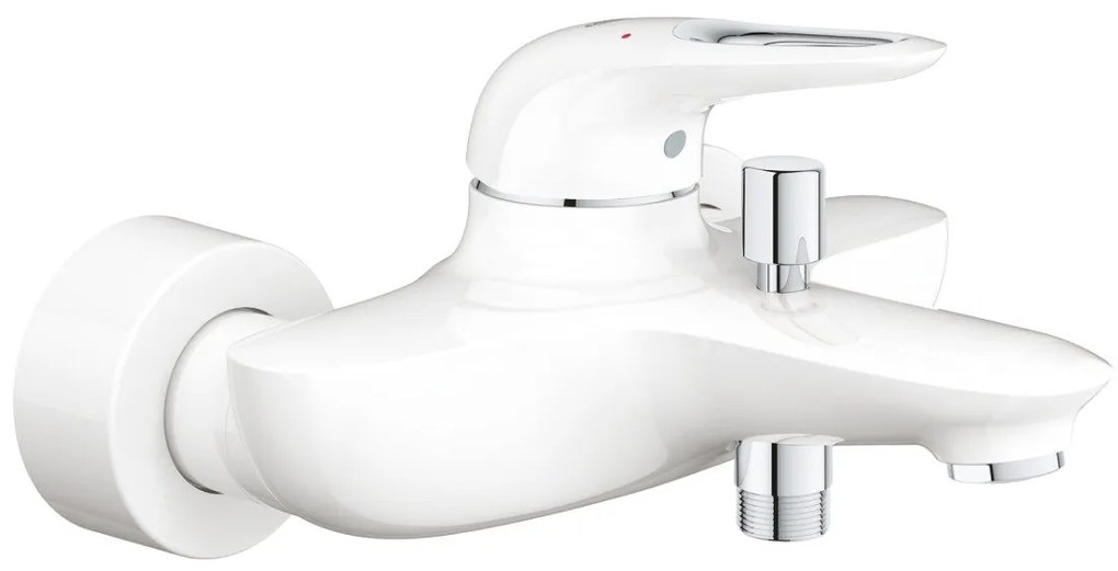 Pachet 3 in 1 baterii baie Grohe Eurostyle, marimea S, alb,maner decupat (33558LS3,33591LS3,27853003)