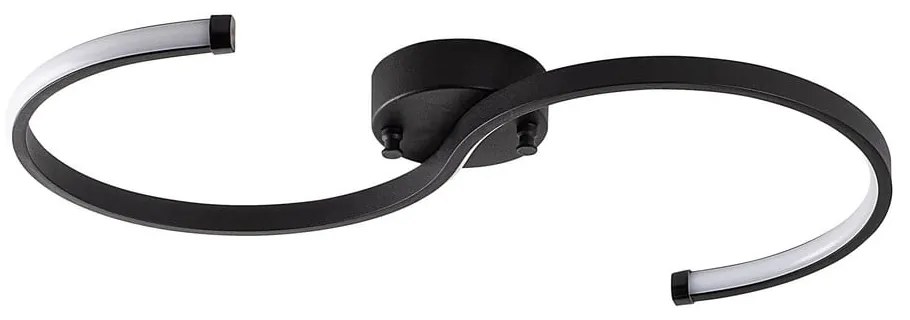 Plafonieră neagră LED 25x10 cm Es – Opviq lights