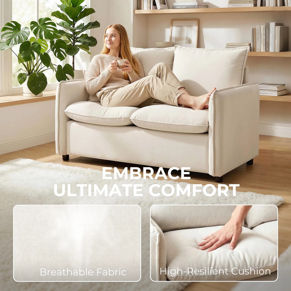 HOMCOM Canapea compactă mică | Aosom Romania