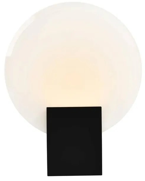 Aplica de perete LED pentru baie IP44 Hester negru 2015391003 NL