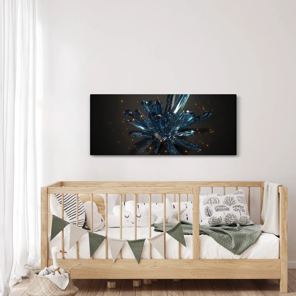Tablou cu cristale (120x50 cm)