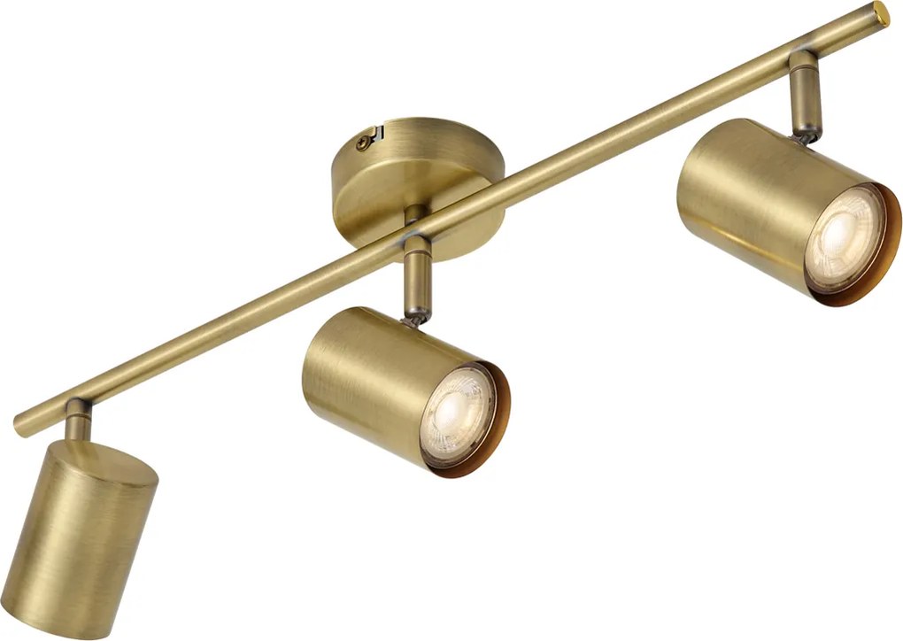 Spot modern bronz inclinabil 3 lumini - Jeana