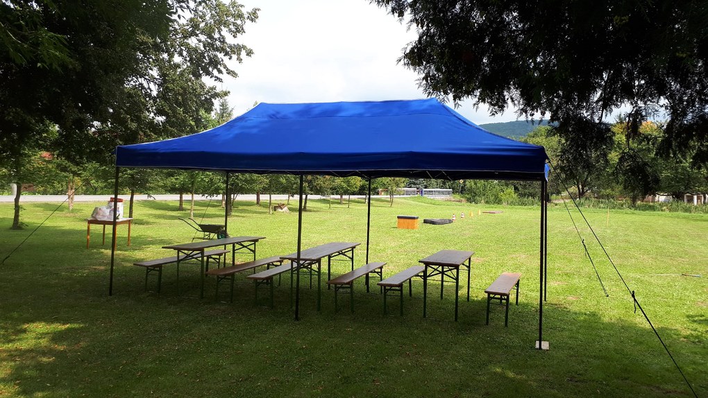 ShopJK CORT PAVILION PROFI 3X3 M ROȘU