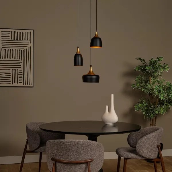 Lucide 05446/13/30 - Lustră suspendată pe cablu CHAYANNE, 3x E14, 10W, 230V