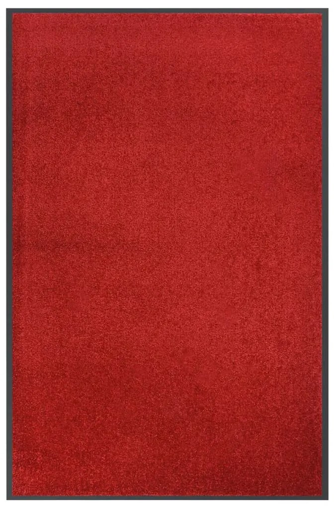 vidaXL Covoraș de ușă, roșu, 80x120 cm