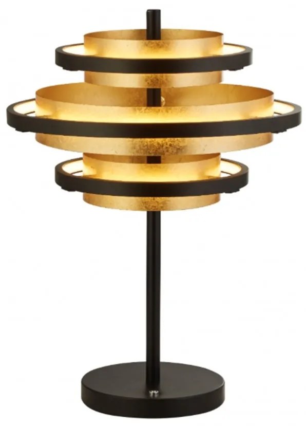 Veioza LED, Lampa de masa moderna Hive Black/gold EU6357BG SRT