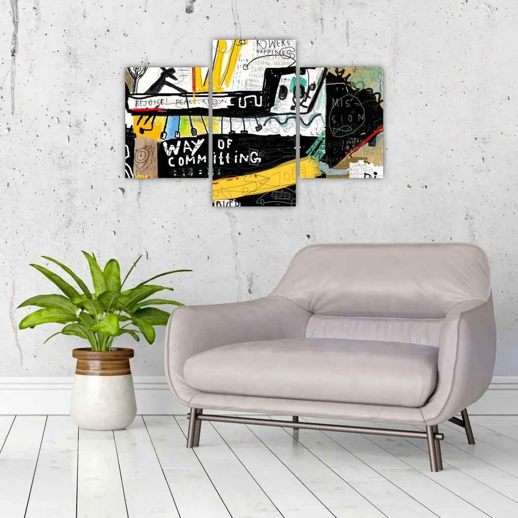 Tablou - Graffiti (90x60 cm)