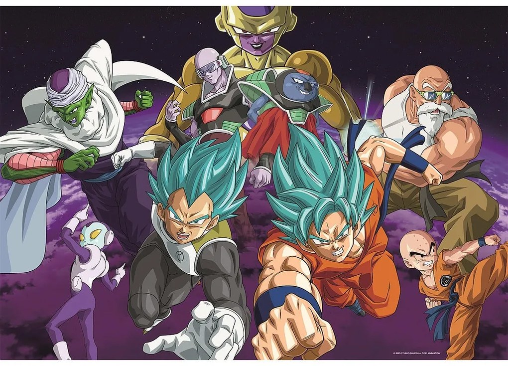 Dragon Ball Showdown puzzle Clementoni de 500 piese