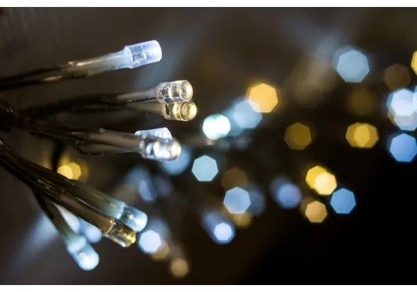 Immax NEO 07756L - LED RGBW șir exterior 400 LED, 10 funcții, 43m, IP44, Wi-Fi T