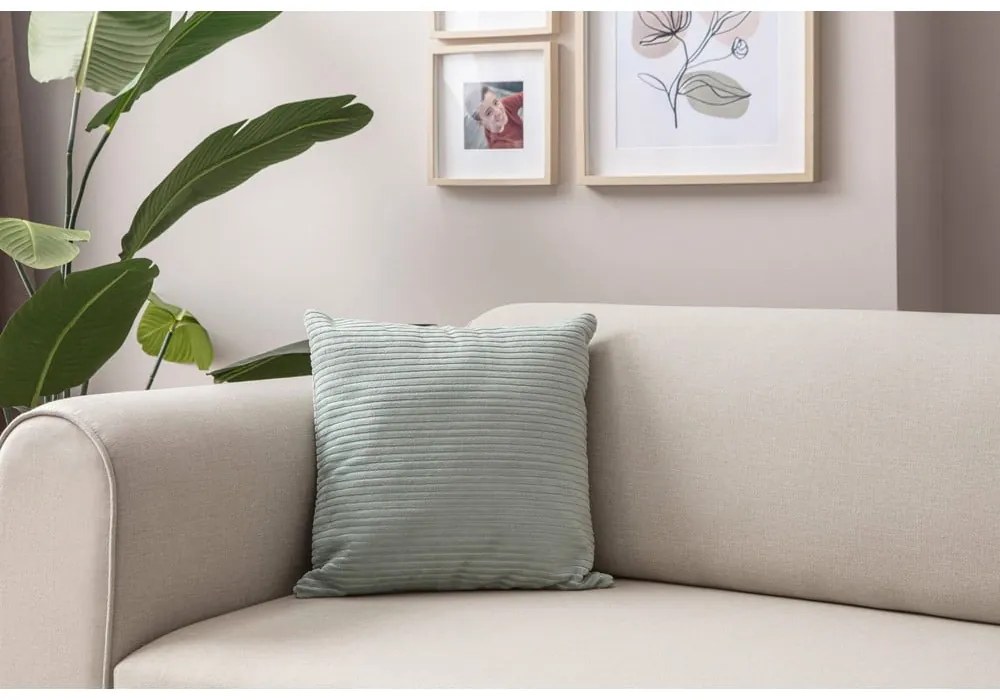 Fețe de pernă 2 buc. din catifea reiată 43x43 cm – Mioli Decor