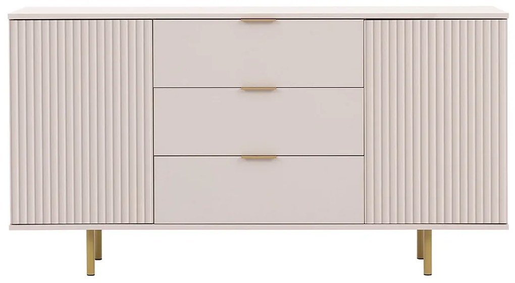 Comodă Newelon K2D3SZ NW02 (Cașmir + auriu) . 1103663