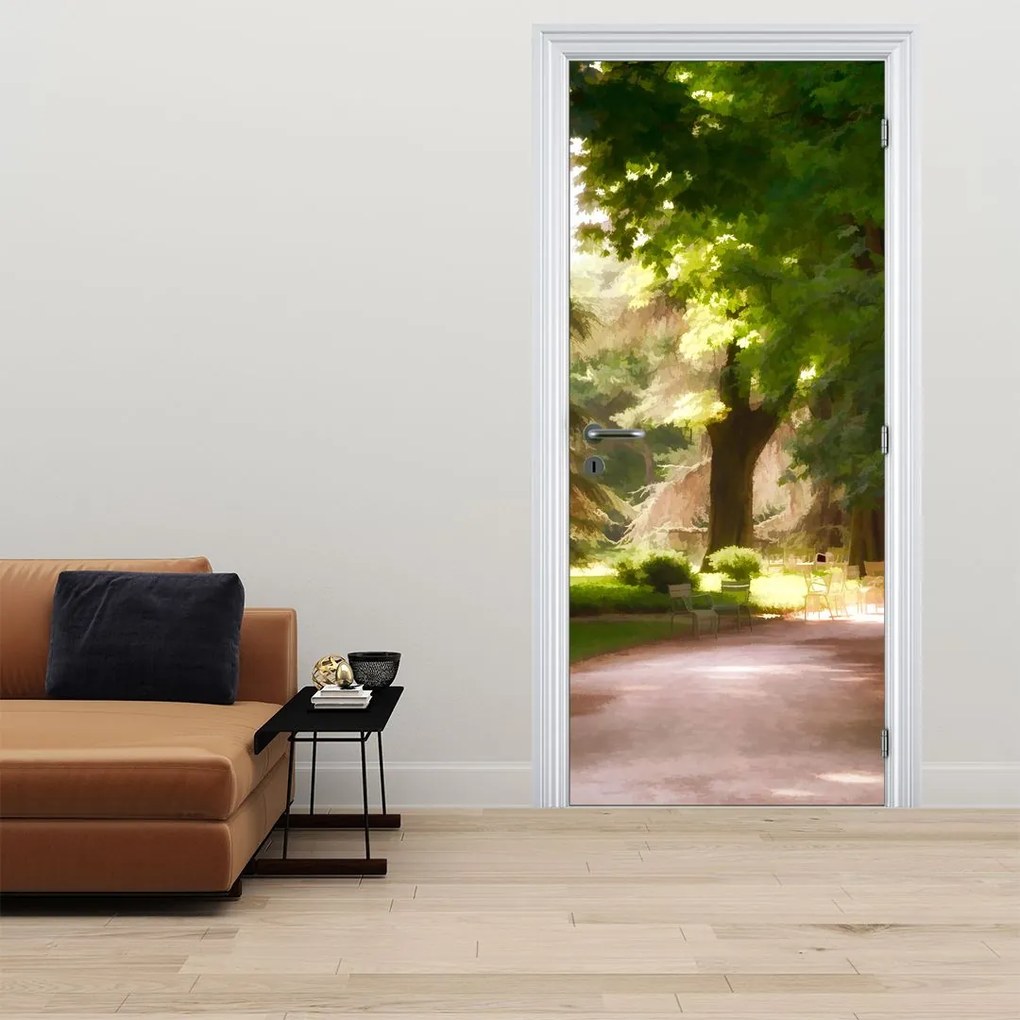 Fototapet pentru ușă - Parc (95x205cm)