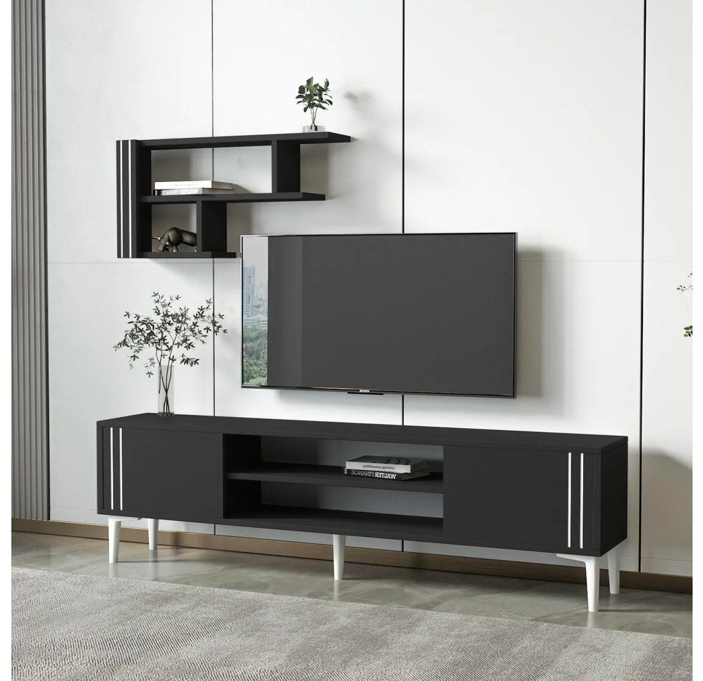 Mobilier living Snowden set (antracit) . 1102582