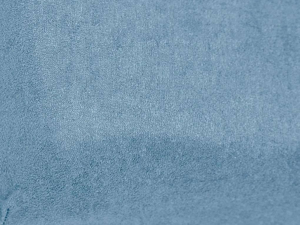 Cearsaf Frotir pentru patut cu elastic 60x120 cm albastru