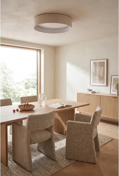 Brilagi-LED Plafonieră VELVET SIMPLE LED/24W/230V 3000K Ø 45 cm crem