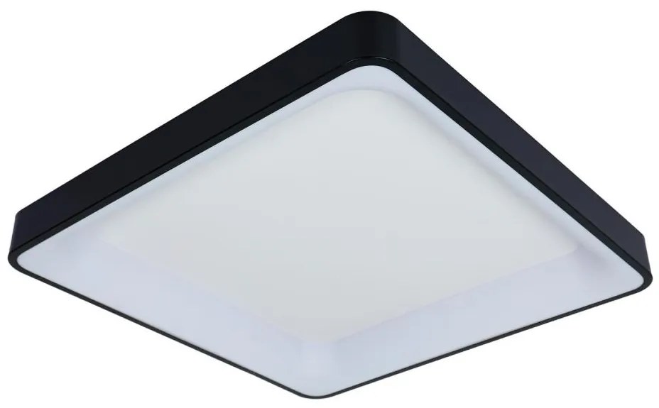 Brilagi - Plafonieră LED reglabilă FALCON II LED/125W/230V 60x60 cm neagră + telecomandă