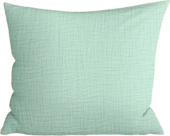 Husa de perna muselina MUSSARI 45x45 cm, mentolova