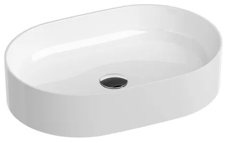 Ravak XJX01155001 - Lavoar CERAMIC SLIM pentru blat, 55 x 37 cm, din ceramică, alb