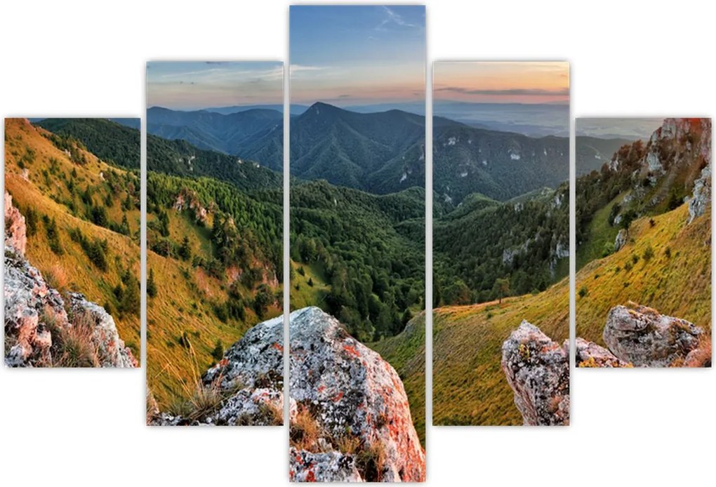 Tablou - Peisaj montan (150x105 cm)