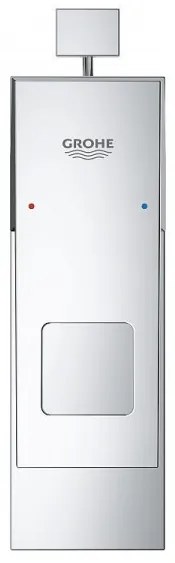 Baterie lavoar cu ventil pop-up, Grohe Eurocube M, crom, 23445000