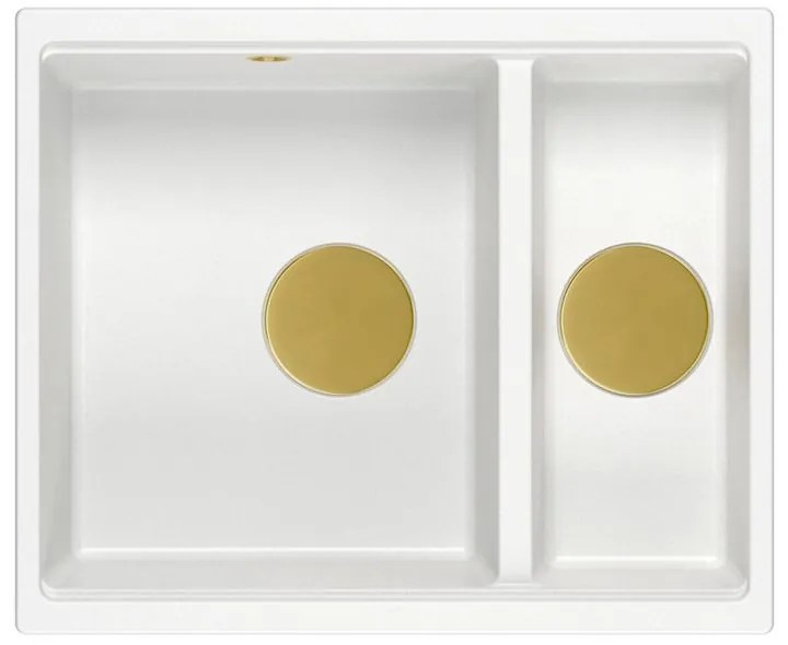 Chiuveta din granit Logan 150 alb