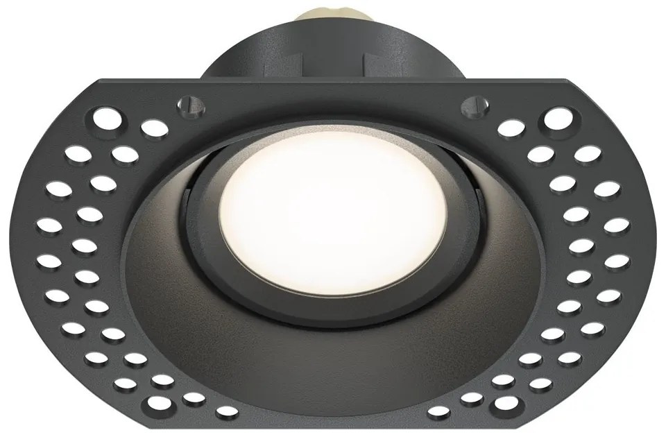 Spot incastrabil design tehnic Dot negru