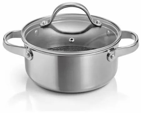 Oală cu capac Tescoma SteelCRAFT diametru 18 cm, 2 l