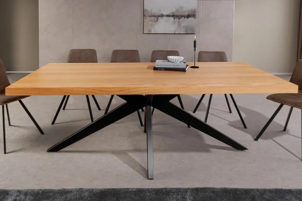 Masa sufragerie ZEUS 200cm stejar natural