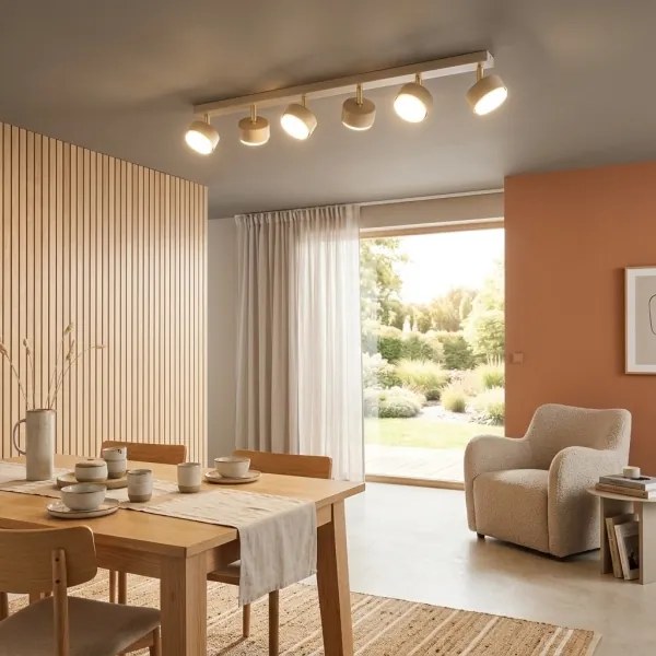 Brilagi - Lampă spot LED MONO 6xGX53/30W/230V bej/auriu