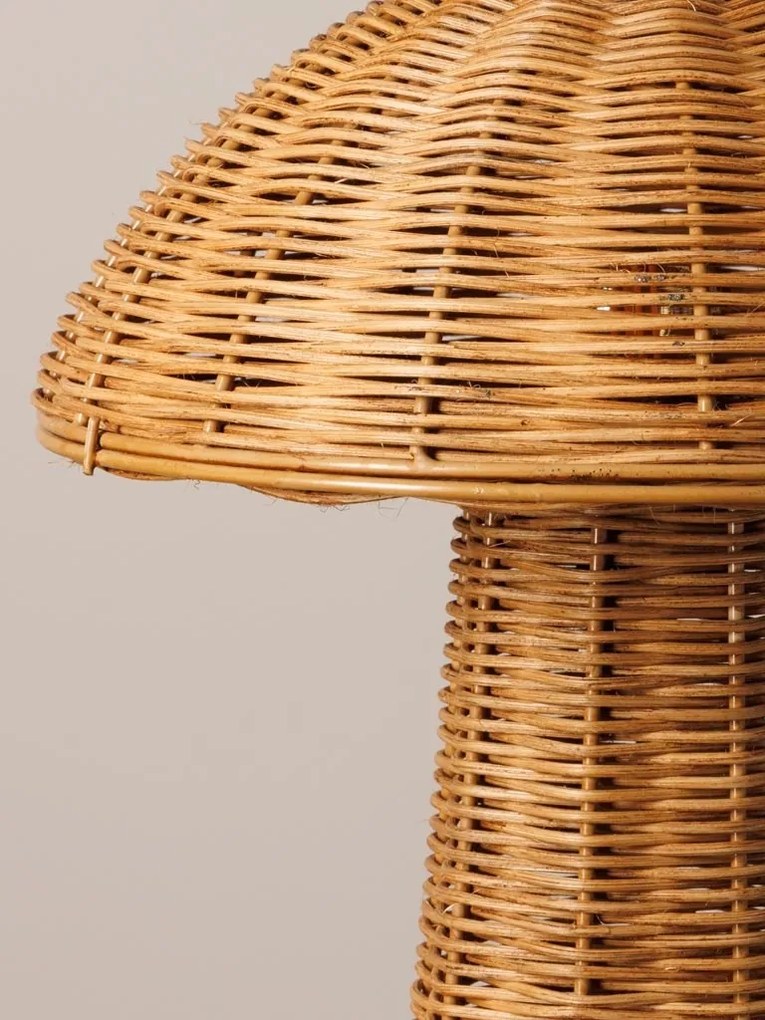 Lampa de masa, din rattan, Goombas