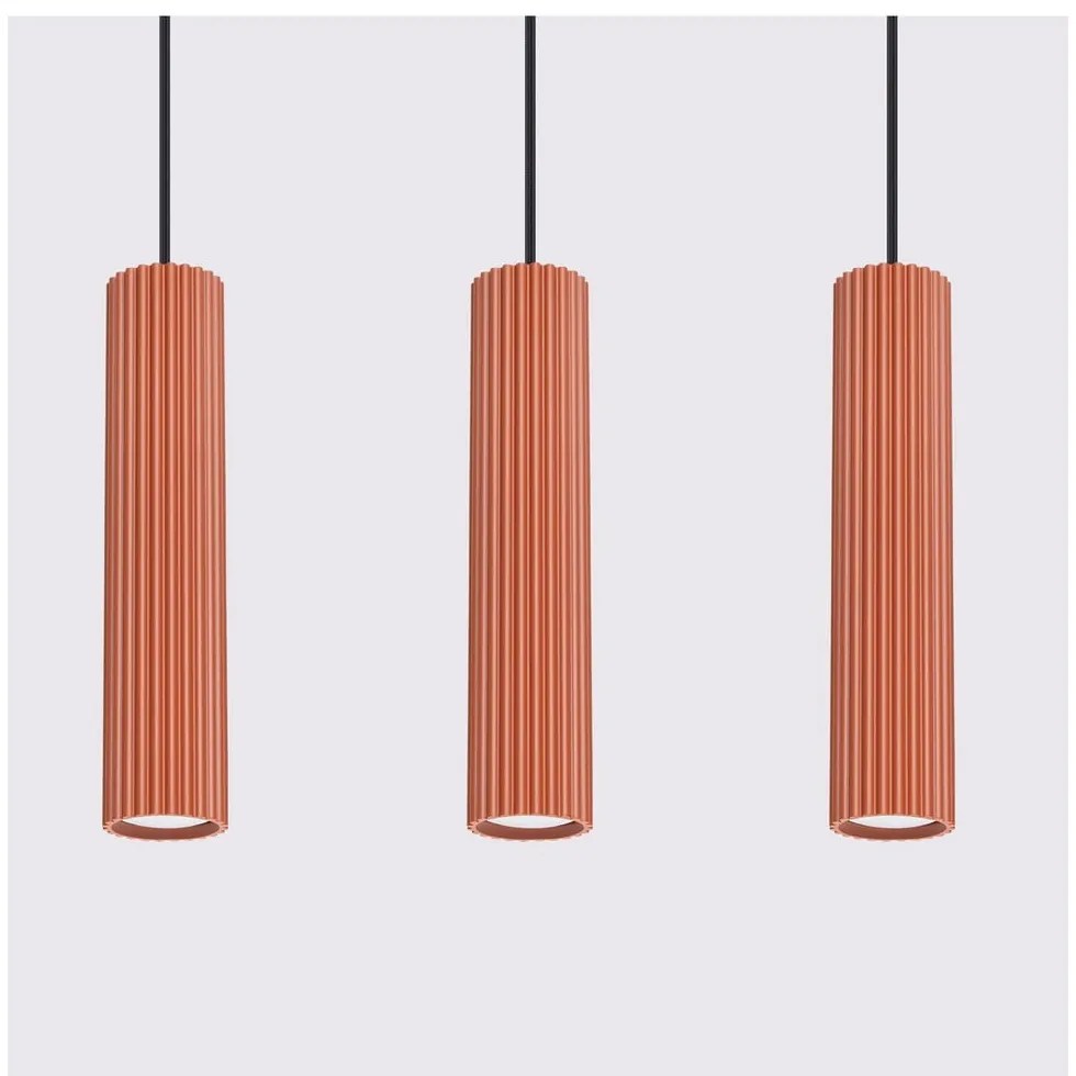 Lustră cărămizie Gleam – Sollux