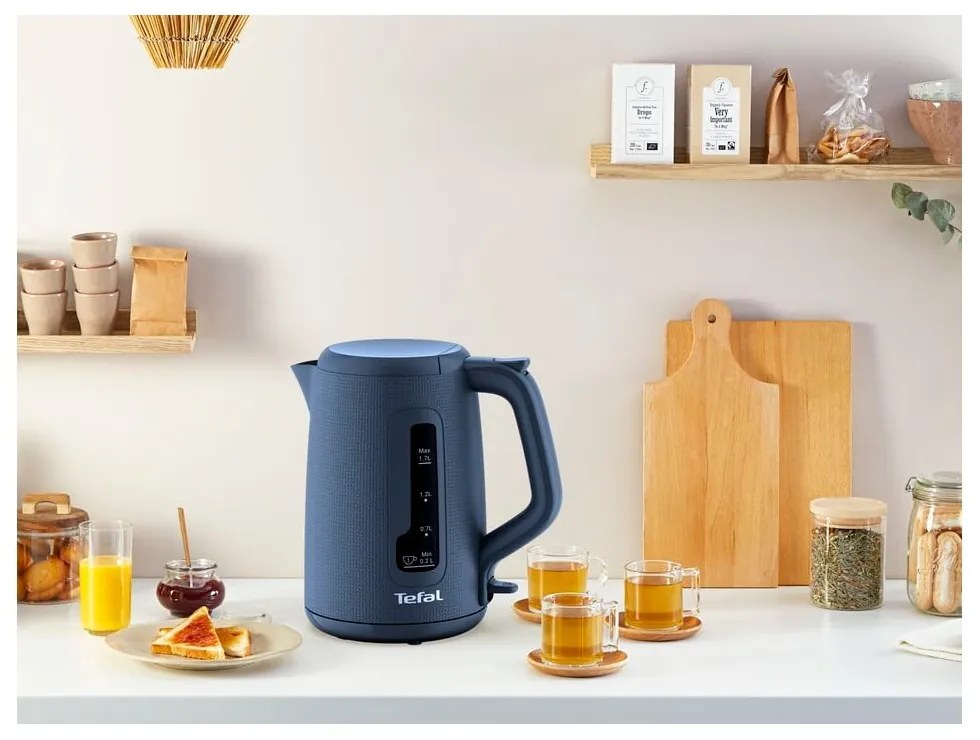 Ceainic electric albastru închis din plastic 1,7 l KO2M0410 – Tefal