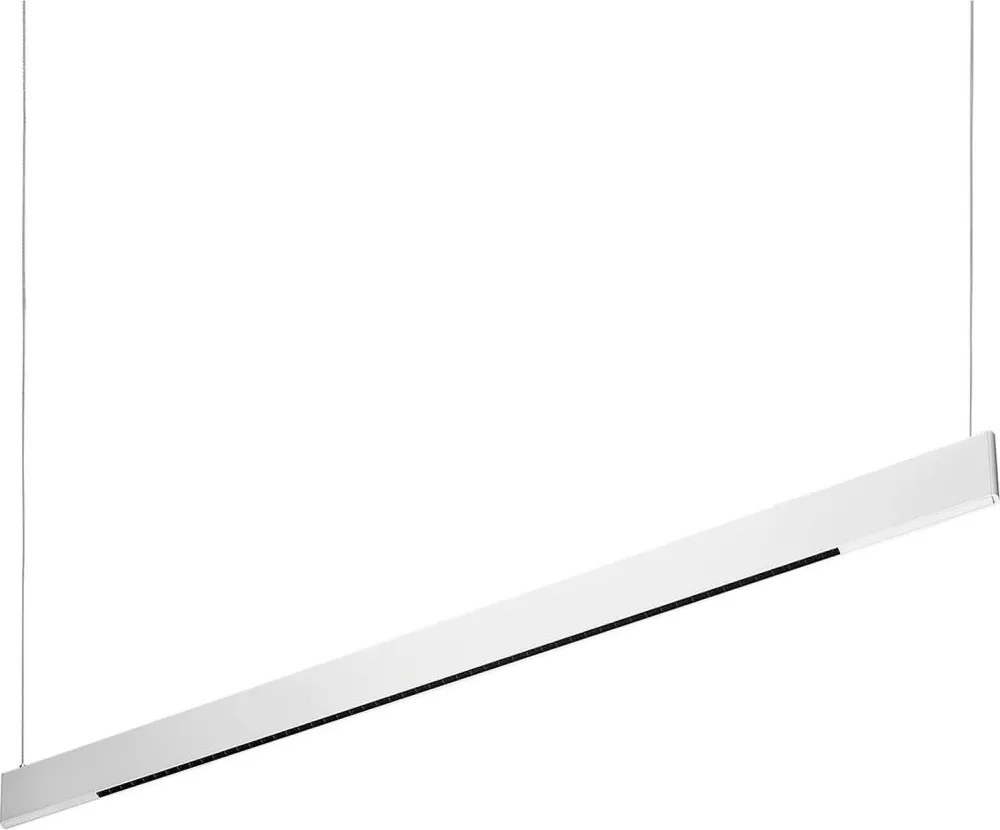 Ideal Lux - Lustră LED suspendată pe cablu DESK ACCENT LED/36W/230V CRI 90 120 cm alb