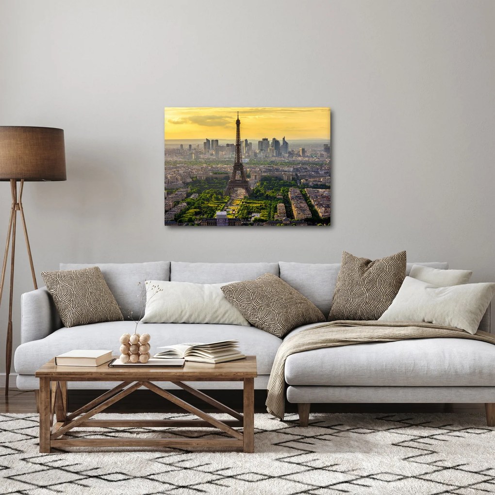 Tablou - Panorama Parisului (70x50 cm)