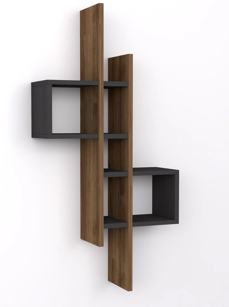 Raft de perete Emag 8 Rafturi, 54 x 108 x 20 cm