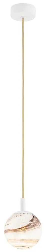 Pendul design modern ALMIROS alb