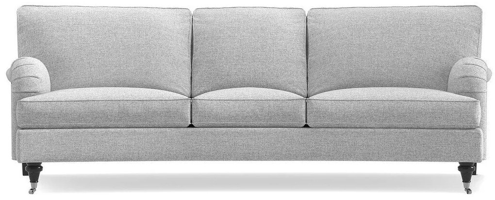 Canapea Bloomington A102Numărul de locuri: 3, 235x100x80cm, 95 kg, Tapiterie, Picioare: Metal, Lemn, Role