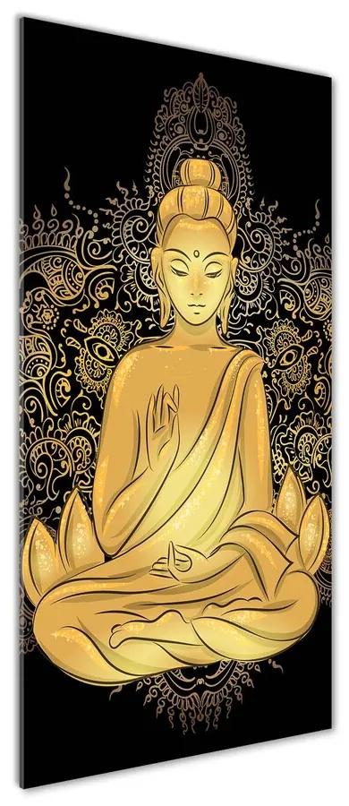 Tablou pe sticlă acrilică Buddha Mandala