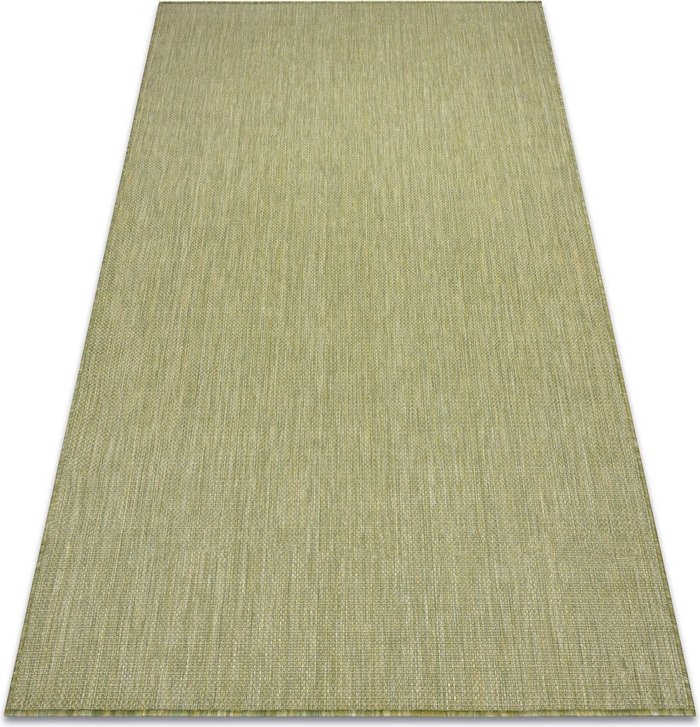 Covor SISAL SION A5165A Melanj țesute plate verde