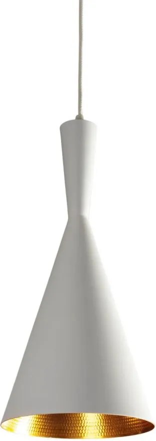 Pendul modern design nordic VITA alb/auriu