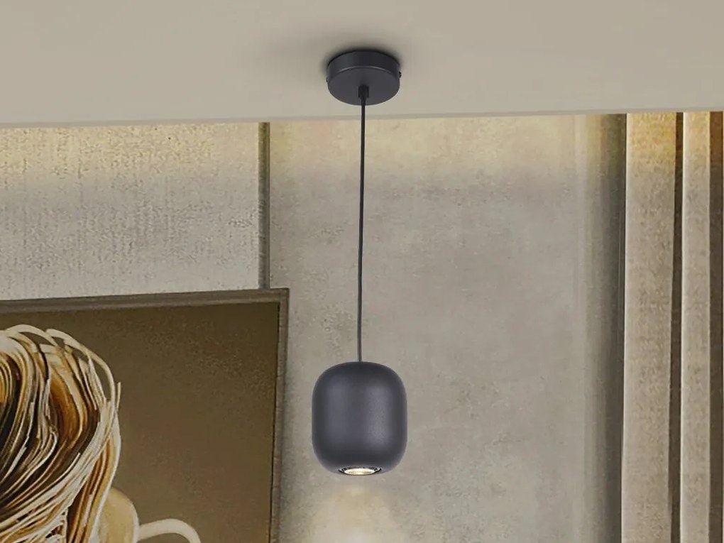 Pendul design moderm Nimes negru