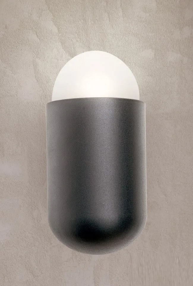 Aplica LED de perete exterior moderna IP44 Nana antracit