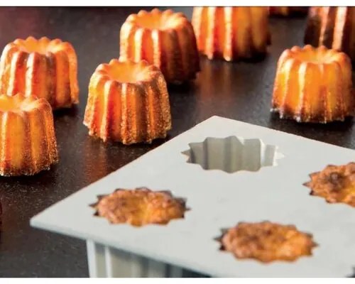 De Buyer 1856.21D silicon mucegai Mini Canelés ,20 buc