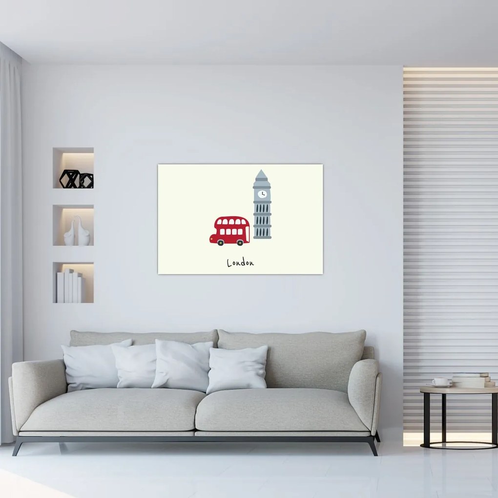 Tablou - Orașe din Europa N⁰3 (90x60 cm)